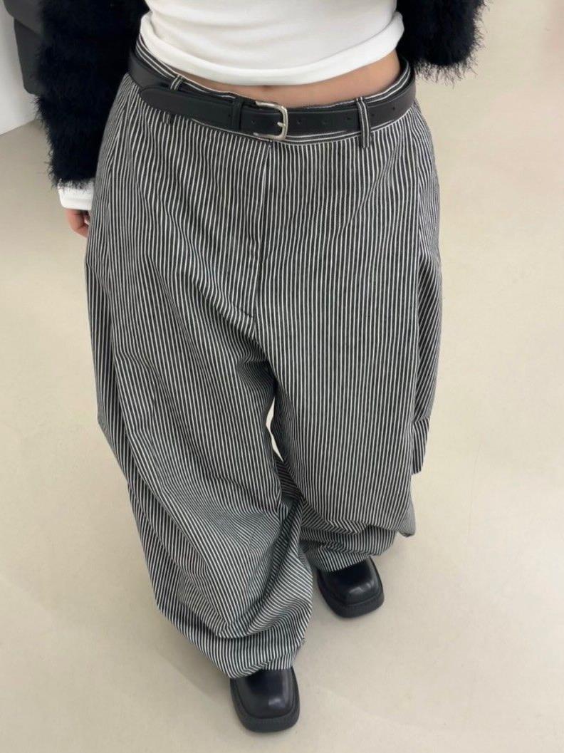 細條紋牛仔斜紋褲(男女裝)